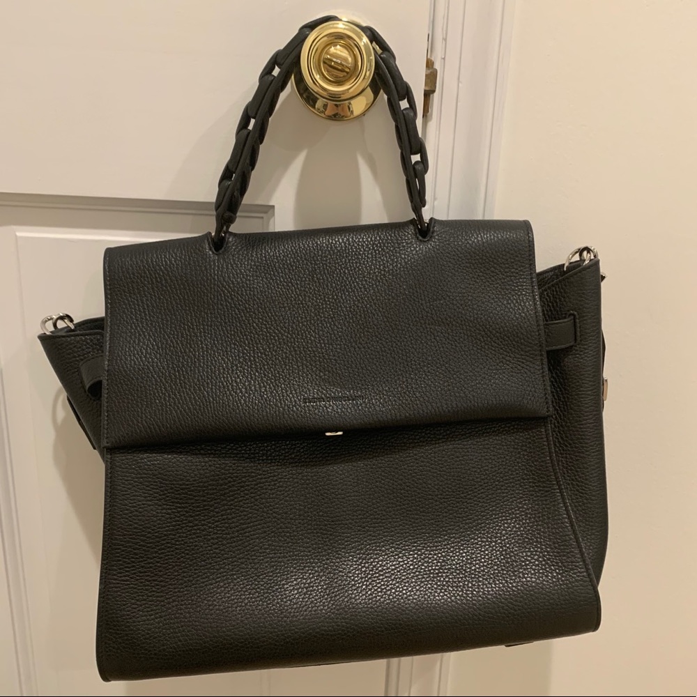 Elena Ghisellini Italian Leather Bag (never worn)